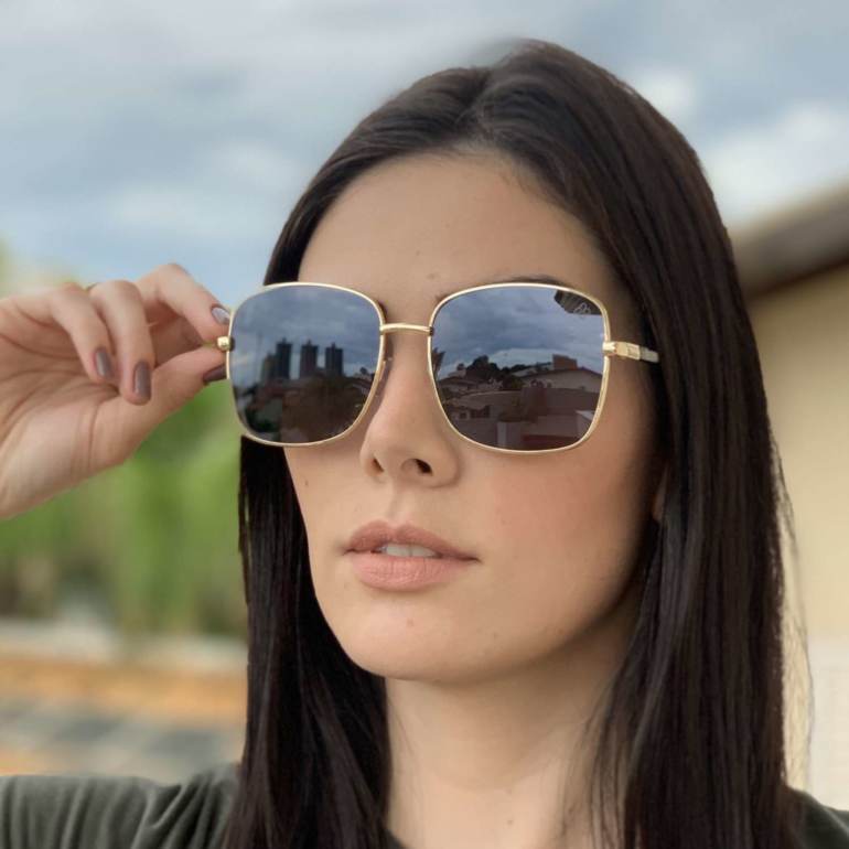saline.com.br oculos de sol quadrado malibu dourado 1