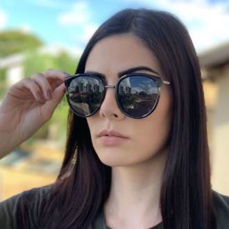 saline.com.br oculos de sol redondo aurora preta 5