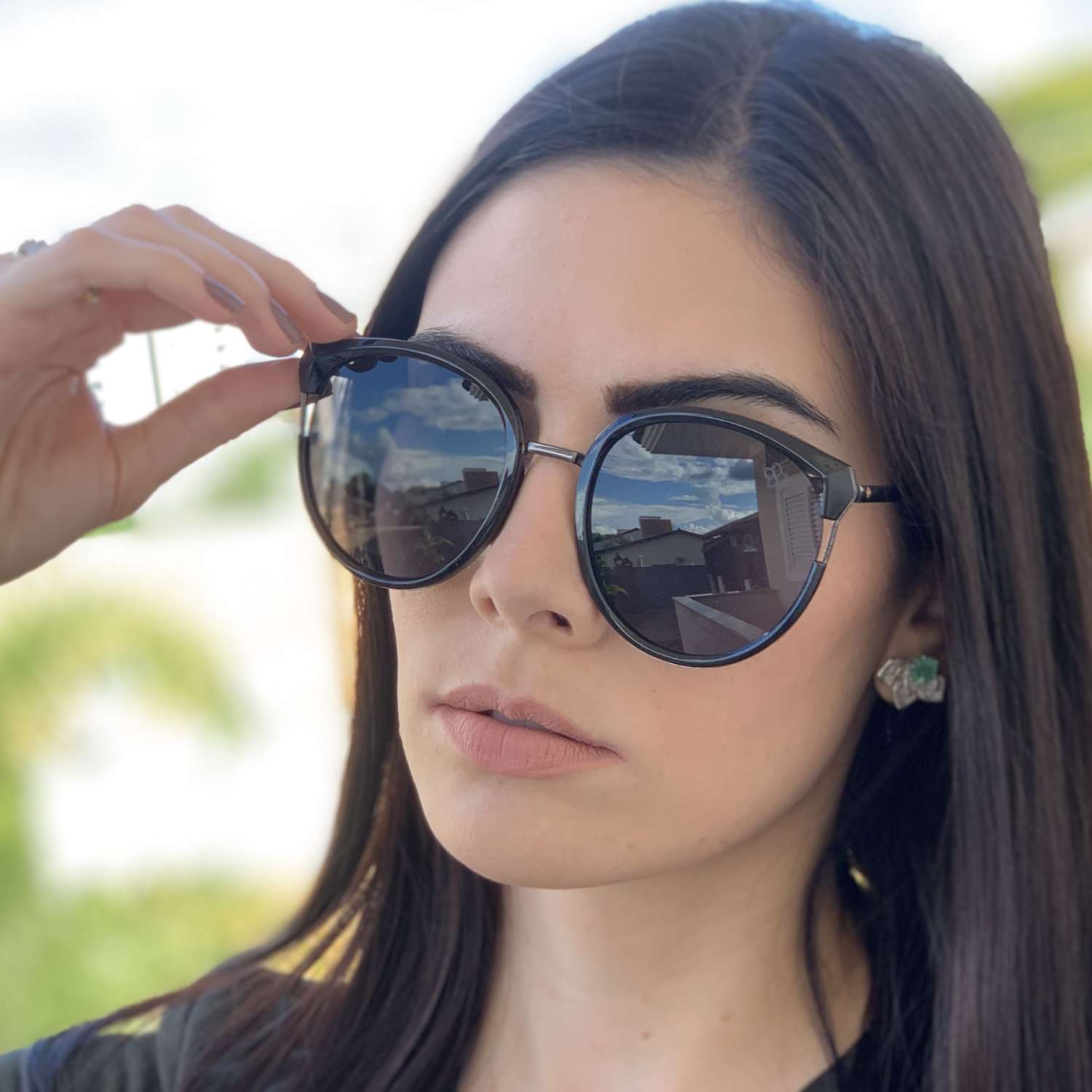 saline.com.br oculos de sol redondo aurora preta 6 saline.com.br oculos de sol redondo aurora preta 6