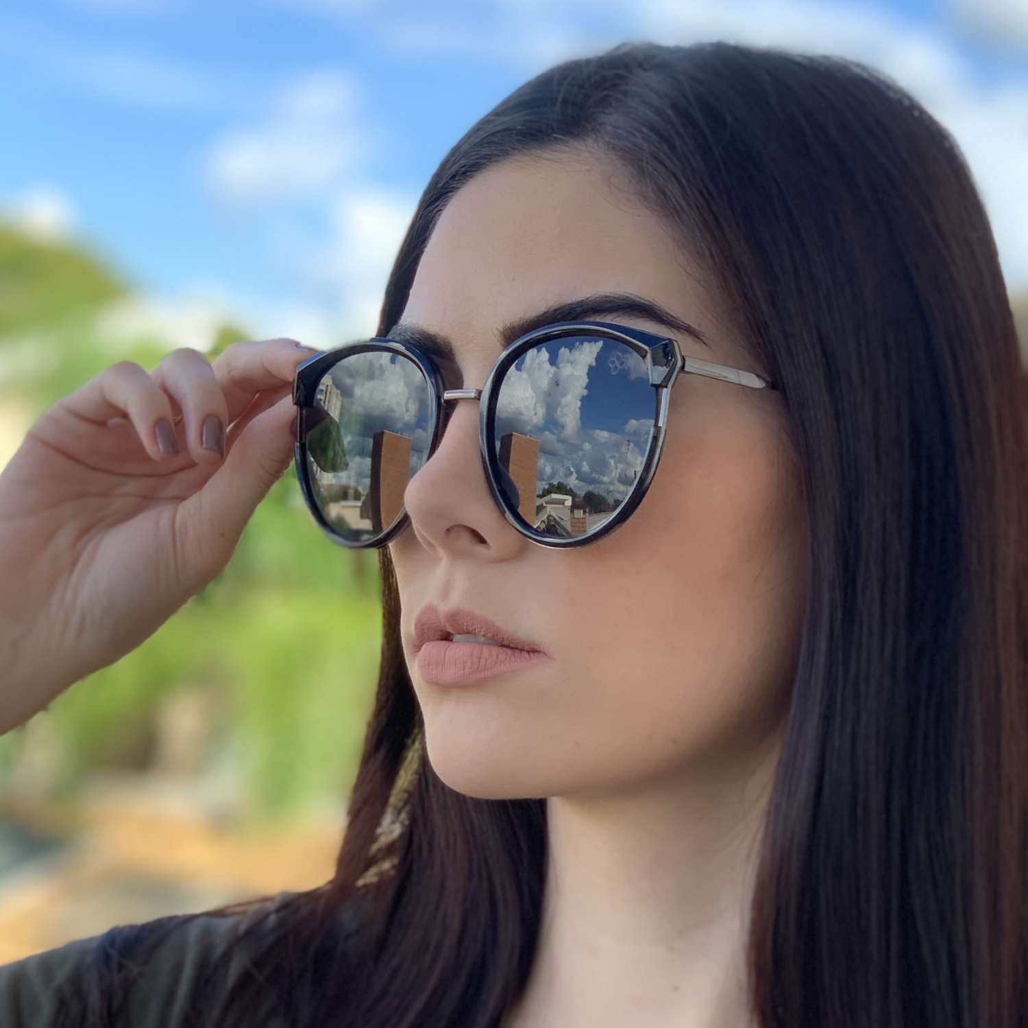 saline.com.br oculos de sol redondo aurora preta 7 saline.com.br oculos de sol redondo aurora preta 7