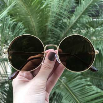 saline.com.br oculos de sol redondo floripa marrom