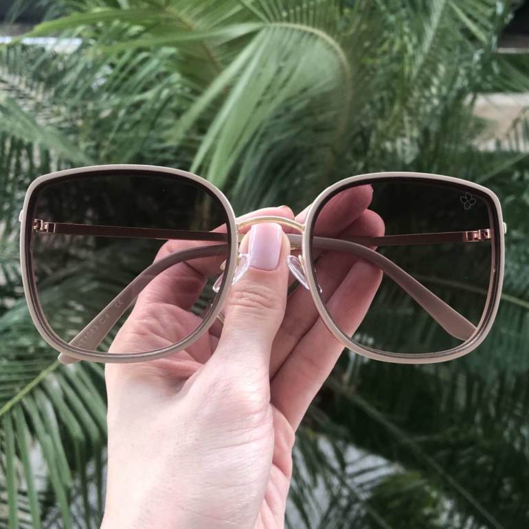 saline.com.br oculos de sol quadrado bianca nude