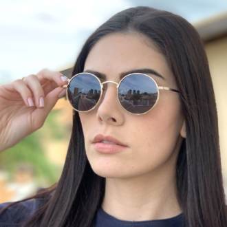 saline.com.br oculos de sol redondo gabi dourada 1