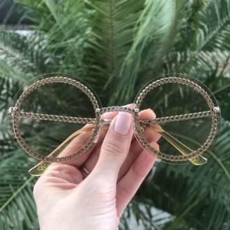 saline.com.br oculos de sol redondo suzan marrom transparente 4
