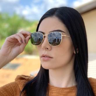 saline.com.br oculos de sol retangular jo verde