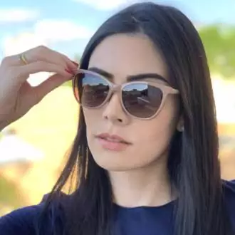 saline.com.br oculos de grau 2 em 1 gatinho new nude 1