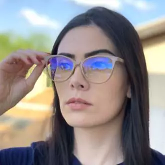 saline.com.br oculos de grau 2 em 1 gatinho new nude 2