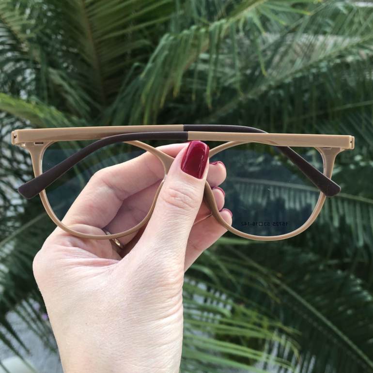 saline.com.br oculos de grau 2 em 1 gatinho new nude 5