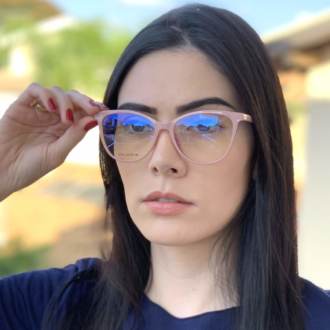 saline.com.br oculos de grau 2 em 1 gatinho new rosa 4
