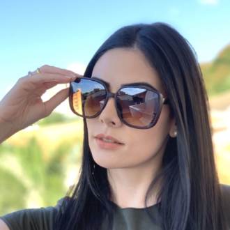 saline.com.br oculos de sol quadrado tina marrom fosco 3