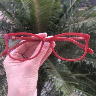 saline.com.br armacao para grau quadrado deia vermelho