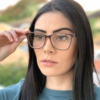 saline.com.br armacao para grau retangular anne 2.0 marrom com nude 3
