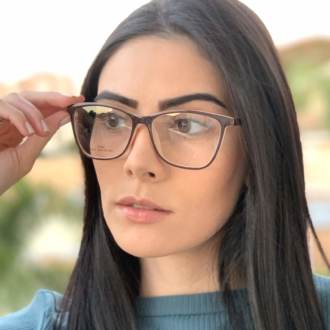 saline.com.br armacao para grau retangular anne 2.0 marrom com nude 4