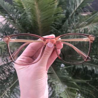 saline.com.br armacao para grau retangular anne marrom transparente