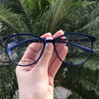 saline.com.br armacao de grau 2 em 1 gatinho azul com tartaruga 3