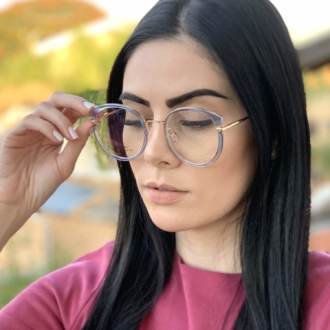 saline.com.br armacao de grau redonda eva azul transparente