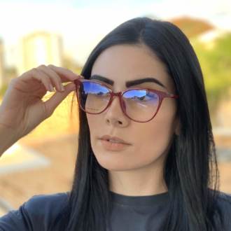 saline.com.br oculos de grau 2 em 1 gatinho new vinho 1