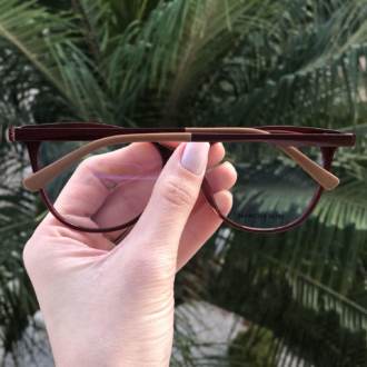 saline.com.br oculos de grau 2 em 1 gatinho new vinho 3