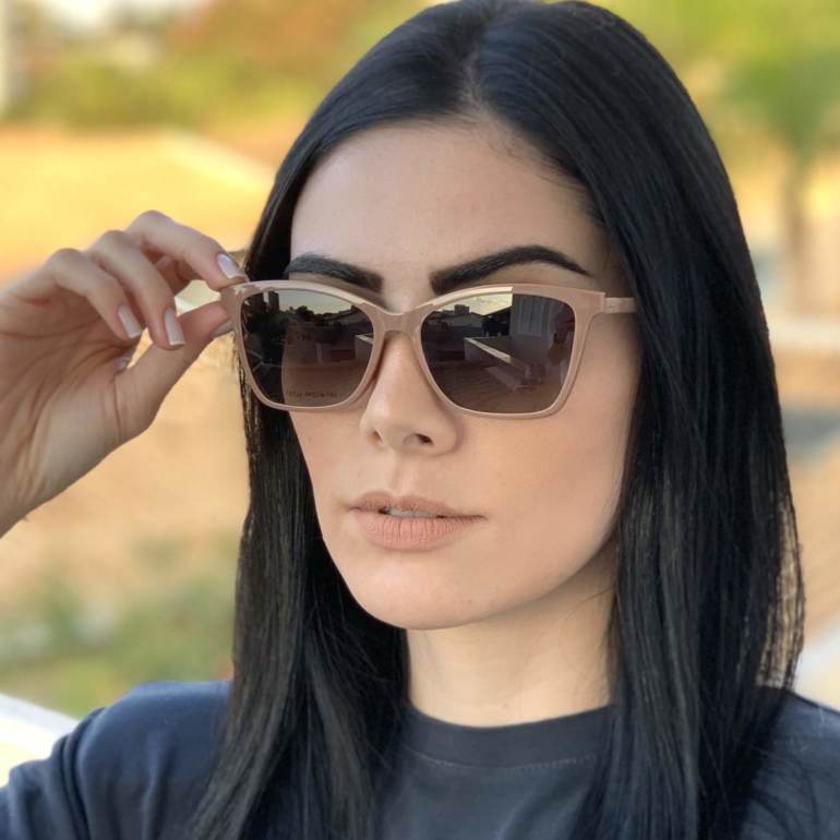 saline.com.br oculos de grau 2 em 1 gatinho vivi nude 2