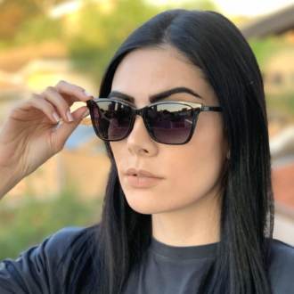 saline.com.br oculos de grau 2 em 1 gatinho vivi preto