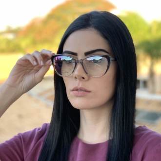 saline.com.br oculos de grau gatinho colorido dina 1