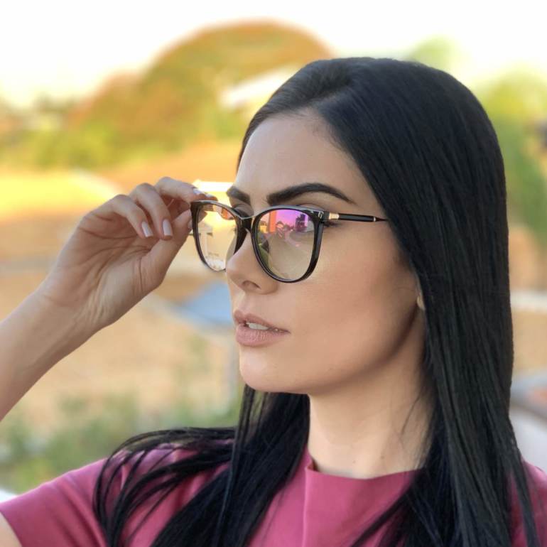 saline.com.br oculos de grau gatinho preto ste 2