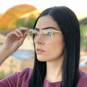 saline.com.br oculos de grau gatinho transparente 2