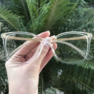 saline.com.br oculos de grau gatinho transparente