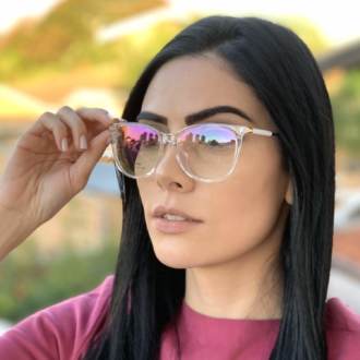 saline.com.br oculos de grau gatinho transparente ste 2