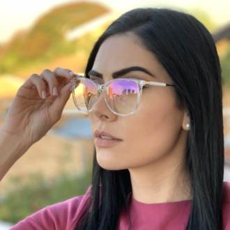 saline.com.br oculos de grau gatinho transparente ste