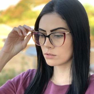 saline.com.br oculos de grau gatinho vermelho com transparente larissa 2 0 2