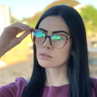 saline.com.br oculos de grau gatinho vermelho com transparente larissa 2 0 4