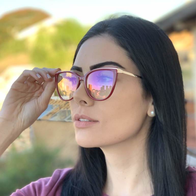 saline.com.br oculos de grau gatinho vermelho larissa 2 0 2