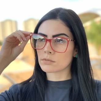 saline.com.br oculos de grau quadrado vermelho com transparente lori 2