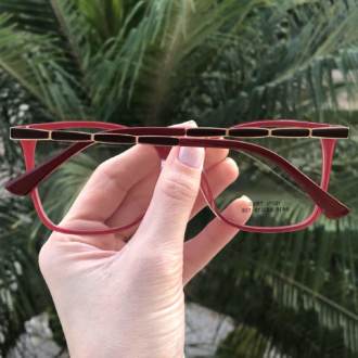 saline.com.br oculos de grau quadrado vermelho com transparente lori 4