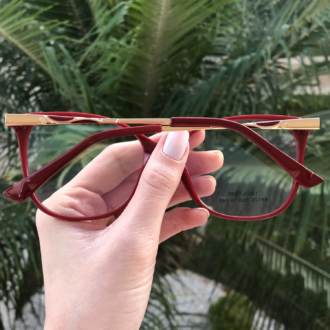 saline.com.br oculos de grau quadrado vermelho juli 1
