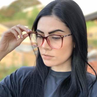 saline.com.br oculos de grau quadrado vinho com transparente 2