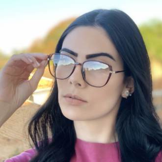saline.com.br oculos de grau retangular marrom alice 2