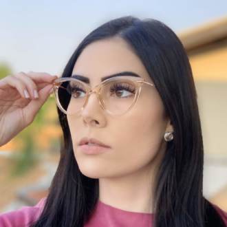 safine com br oculos de grau gatinho dourado transparente katy 2