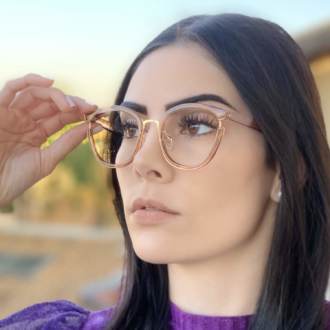safine com br oculos de grau gatinho marrom transparente bel 2