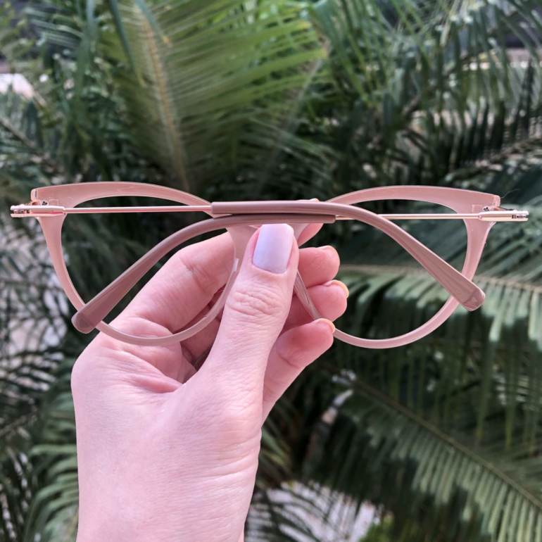safine com br oculos de grau gatinho nude com transparente katy 1
