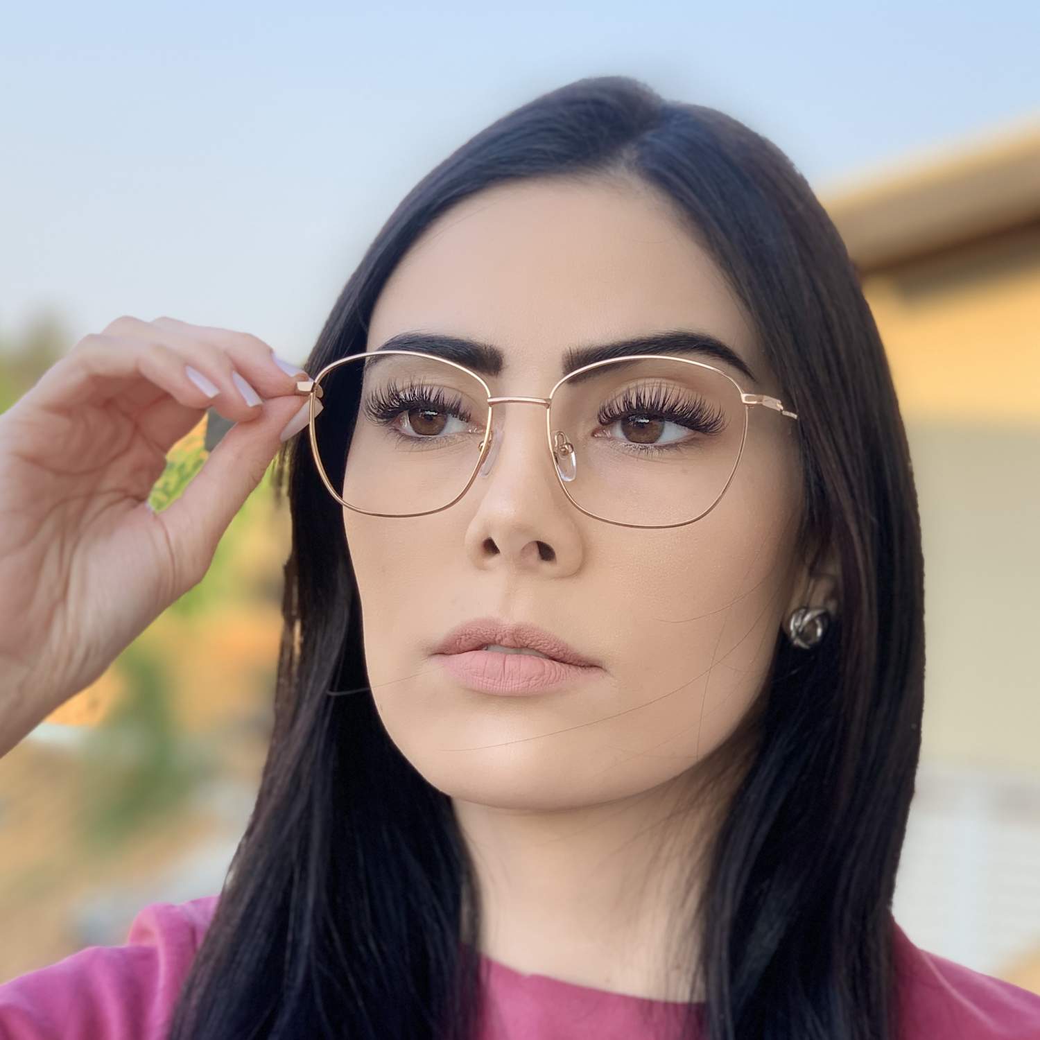 safine com br oculos de grau quadrado cobre lila 3 safine com br oculos de grau quadrado cobre lila 3