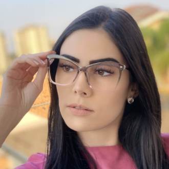 safine com br oculos de grau quadrado colorido luma 4