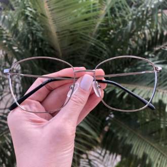 safine com br oculos de grau quadrado prata lila 4