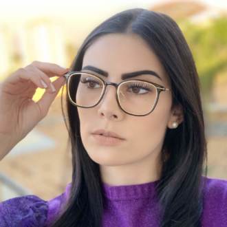 safine com br oculos de grau quadrado preto duda 4