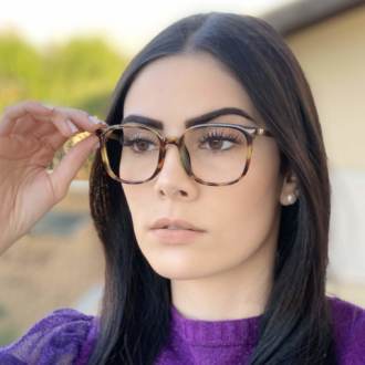 safine com br oculos de grau quadrado tartaruga joana 3