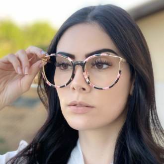 safine com br oculos de grau redondo colorido ariana 5
