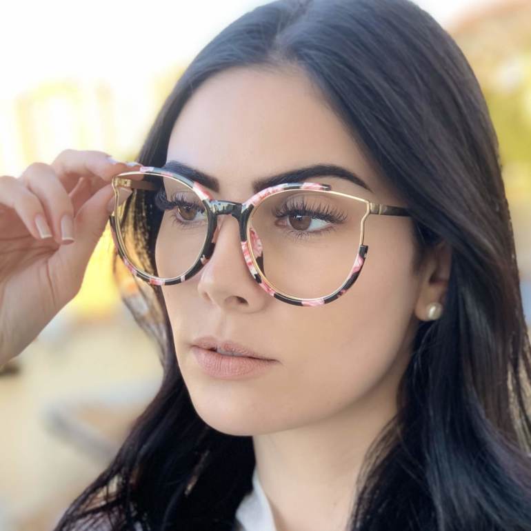 safine com br oculos de grau redondo colorido ariana 7
