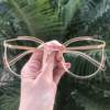 safine com br oculos de grau redondo rose transparente ariana