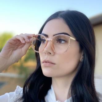 safine com br oculos de grau redondo rose transparente ariana 2